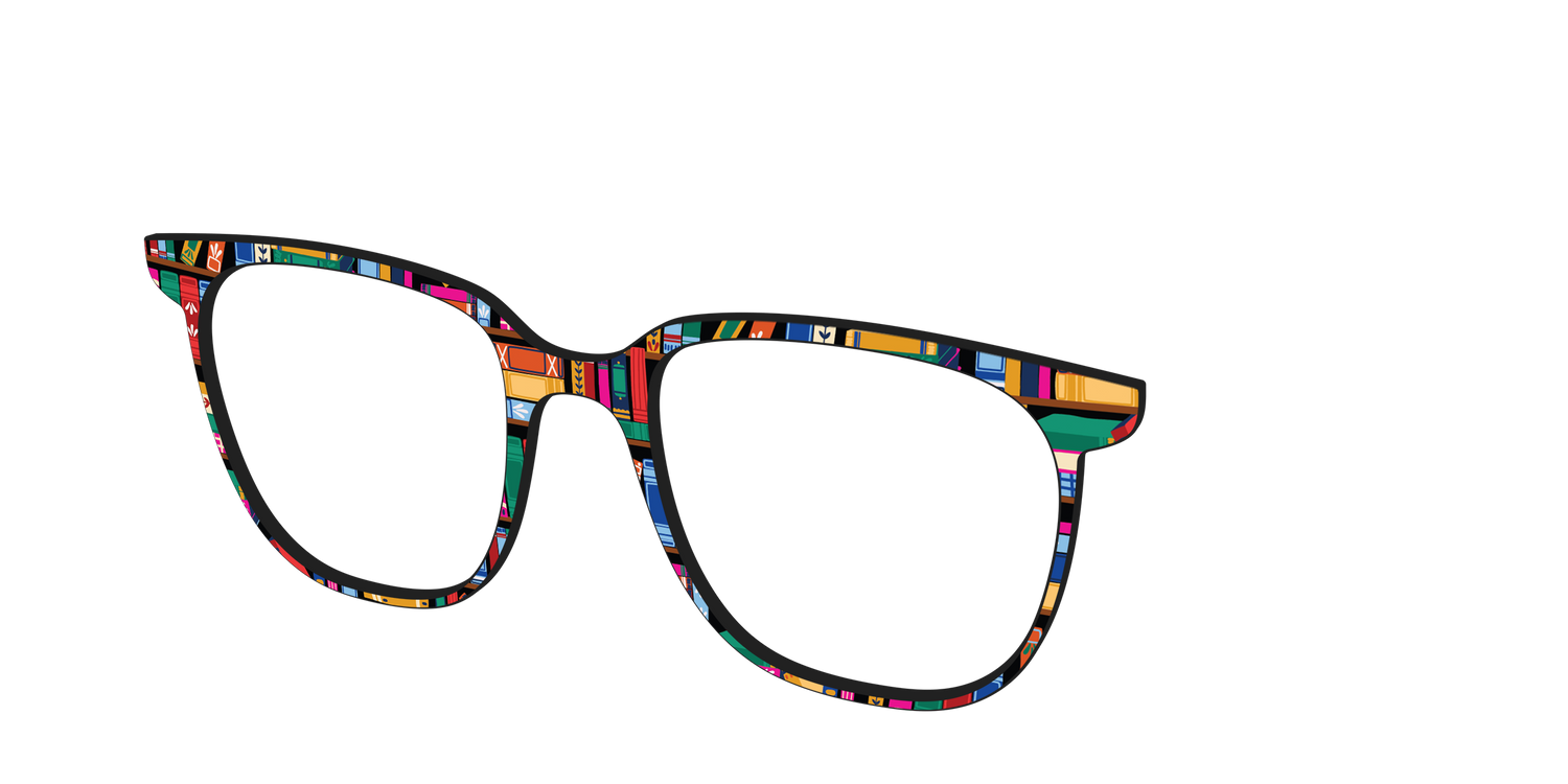 The Book Club - Angle Top Image - Pair Eyewear