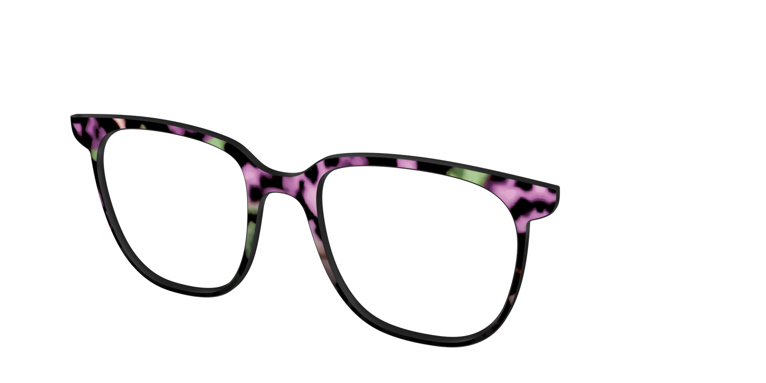 The Boysenberry Tortoise - Angle Top Image - Pair Eyewear