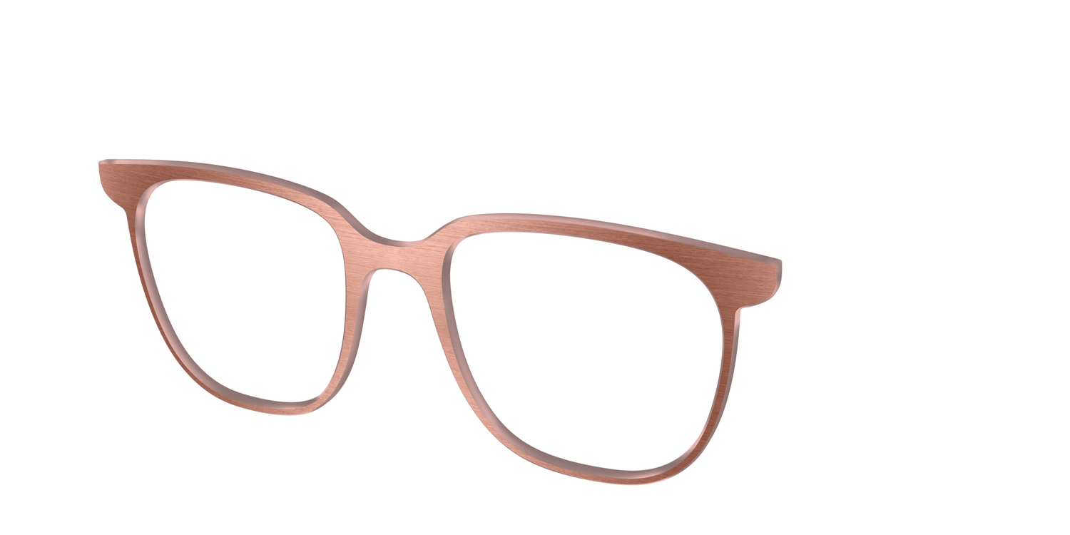 The Brushed Champagne - Angle Top Image - Pair Eyewear