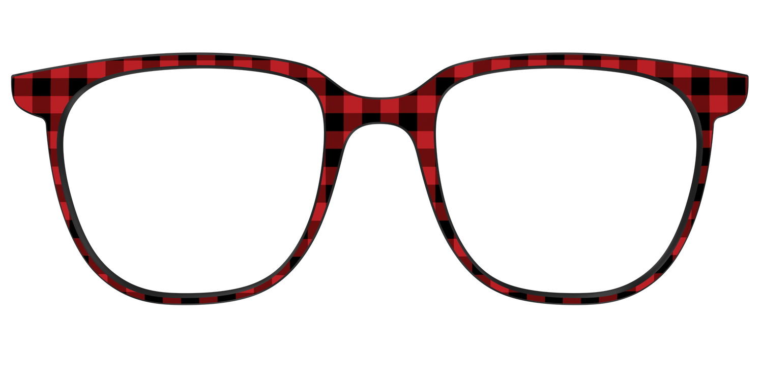 The Buffalo Plaid - Front Top Image - Pair Eyewear