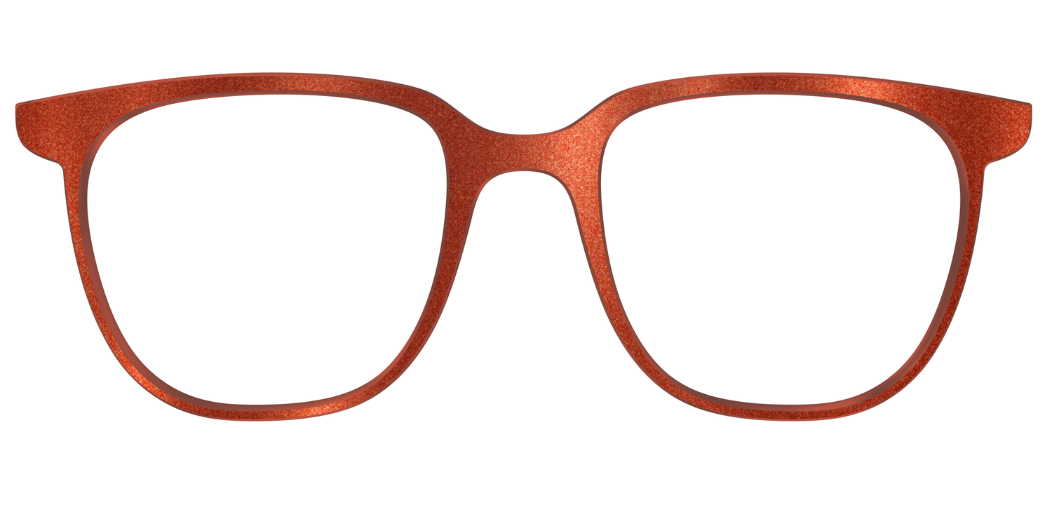 The Burnt Orange Shimmer - Front Top Image - Pair Eyewear