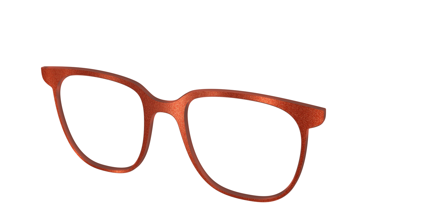 The Burnt Orange Shimmer - Angle Top Image - Pair Eyewear