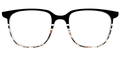 The Chic Tortoise Crystal Split - Front Top Thumbnail - Pair Eyewear