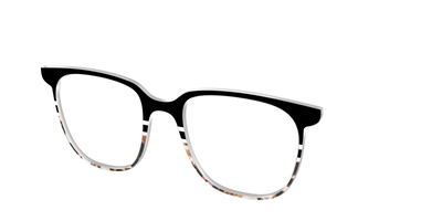 The Chic Tortoise Crystal Split - Angle Top Thumbnail - Pair Eyewear