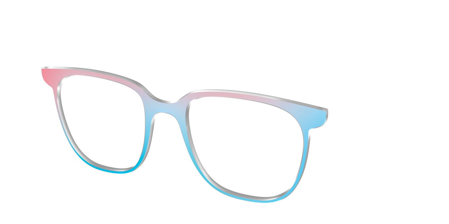 The Daybreak Ombre - Angle Top Image - Pair Eyewear
