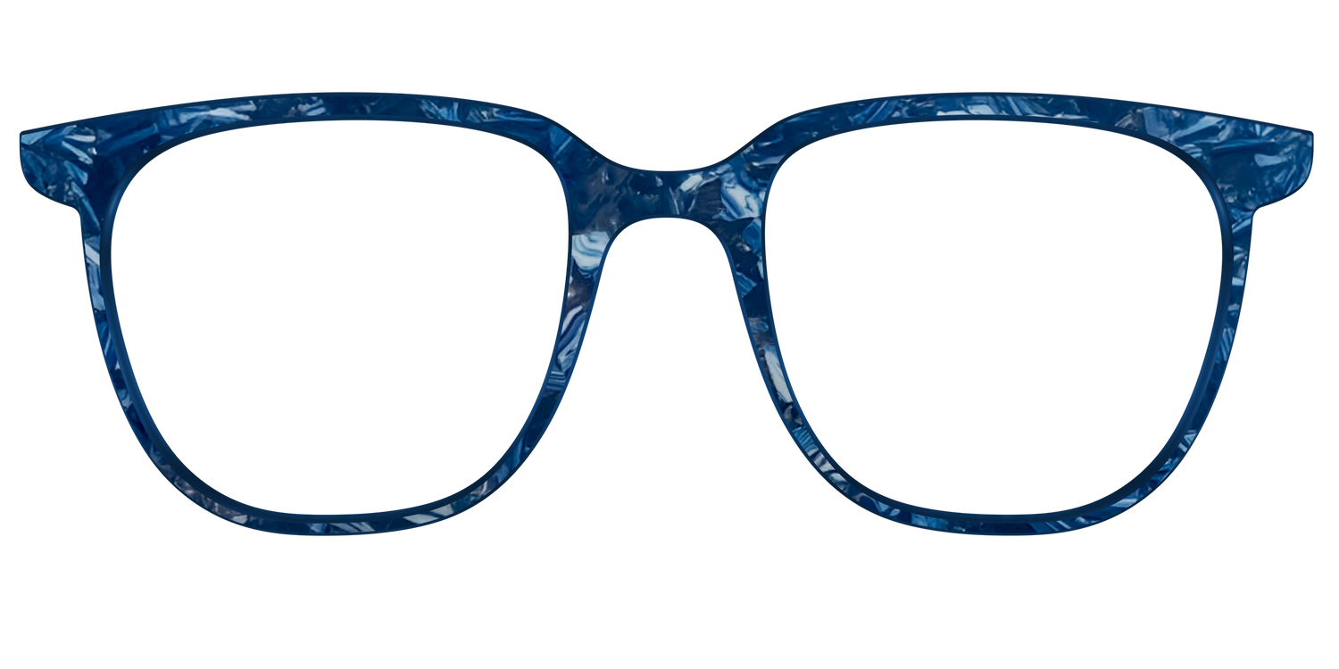 The Deep Slate Pearl Marble - Front Top Image - Pair Eyewear