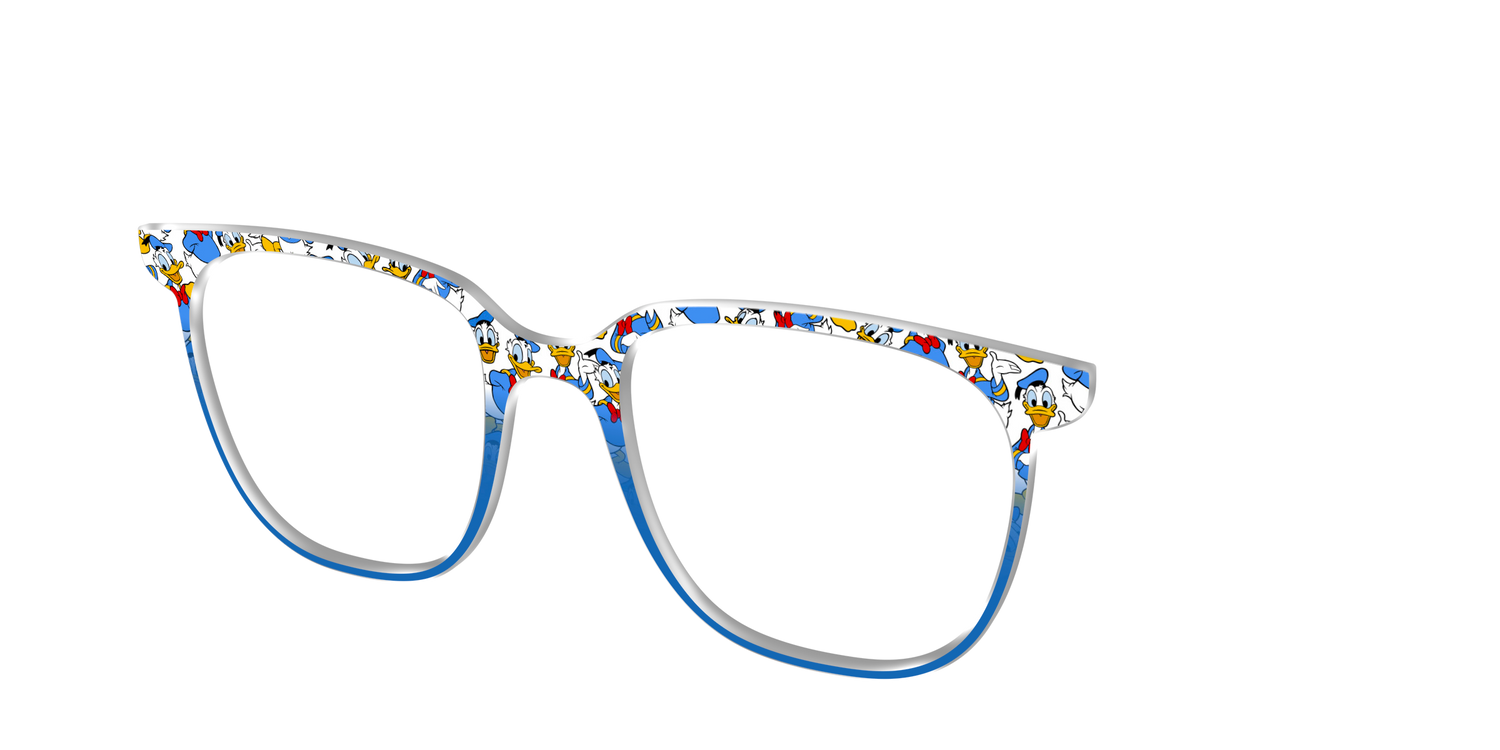 The Donald Duck - Angle Top Image - Pair Eyewear