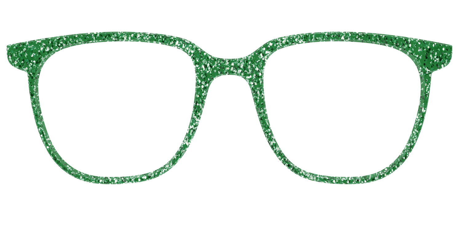 The Emerald Sparkle - Front Top Image - Pair Eyewear