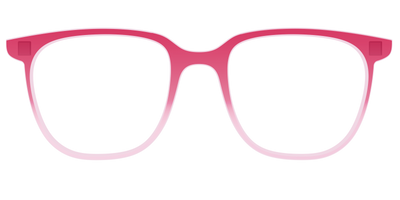 The Flamingo to Blush Gradient Crystal - Front Top Thumbnail - Pair Eyewear