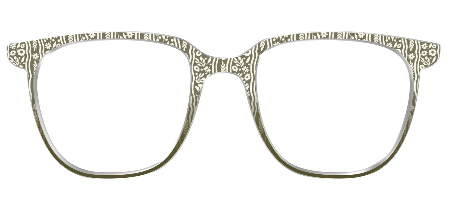 The Floret Stripes - Front Top Image - Pair Eyewear