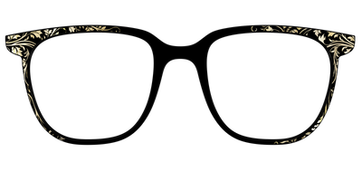 The Gold Foil Vines - Front Top Thumbnail - Pair Eyewear