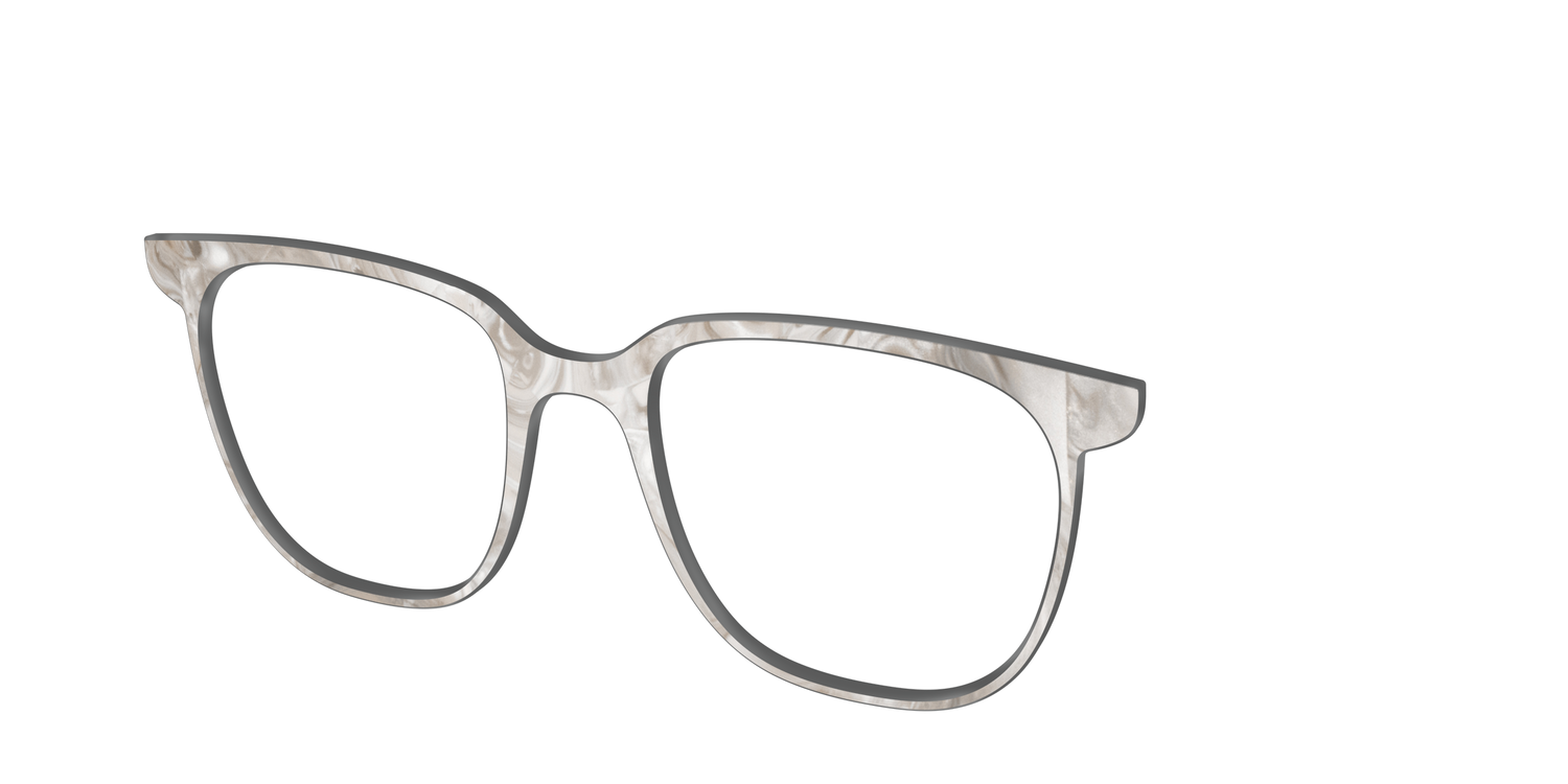 The Gray Marble - Angle Top Image - Pair Eyewear