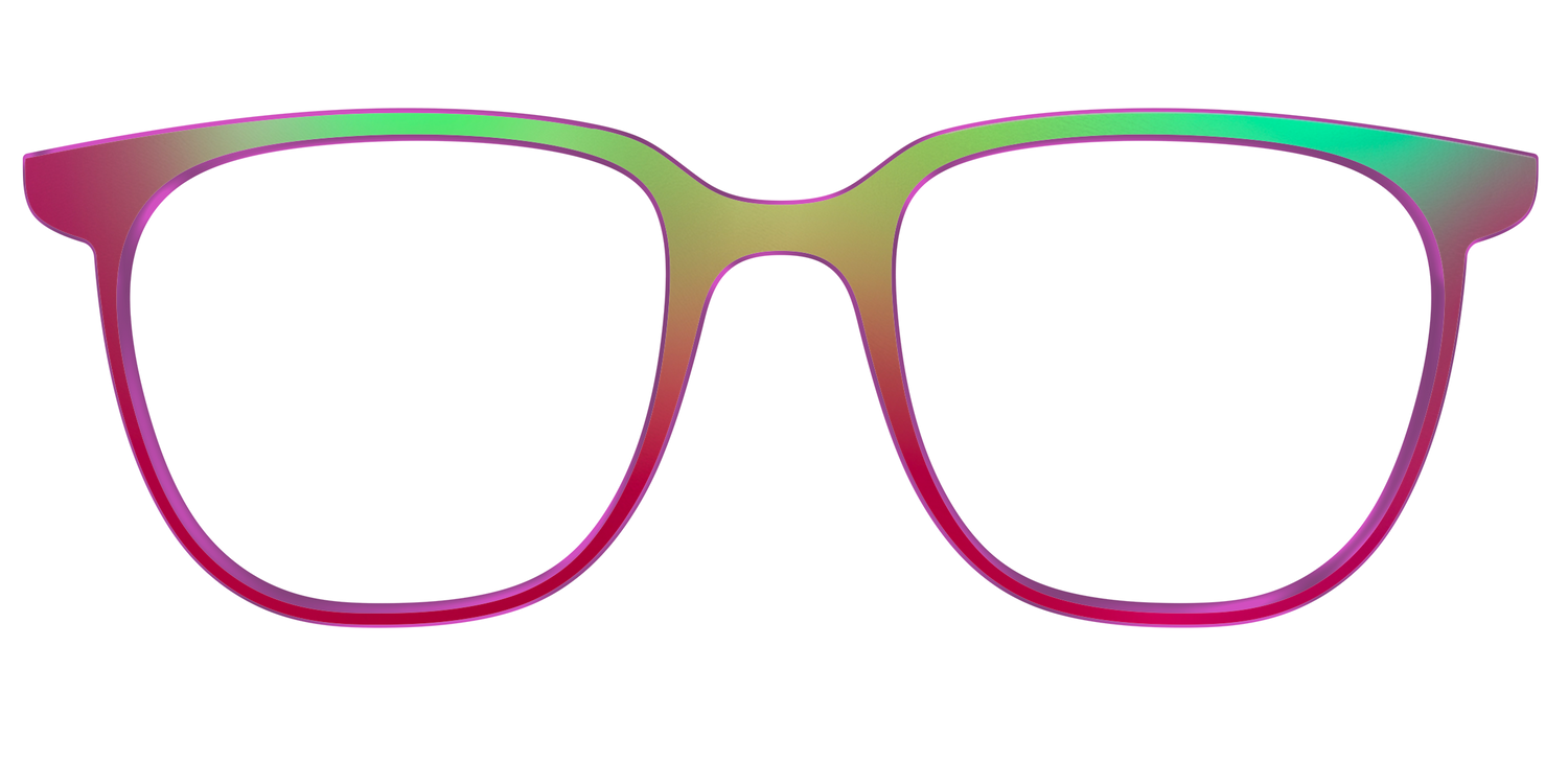 The Guava Ombre - Front Top Image - Pair Eyewear