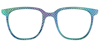 The Holographic Dragon Scales - Front Top Thumbnail - Pair Eyewear