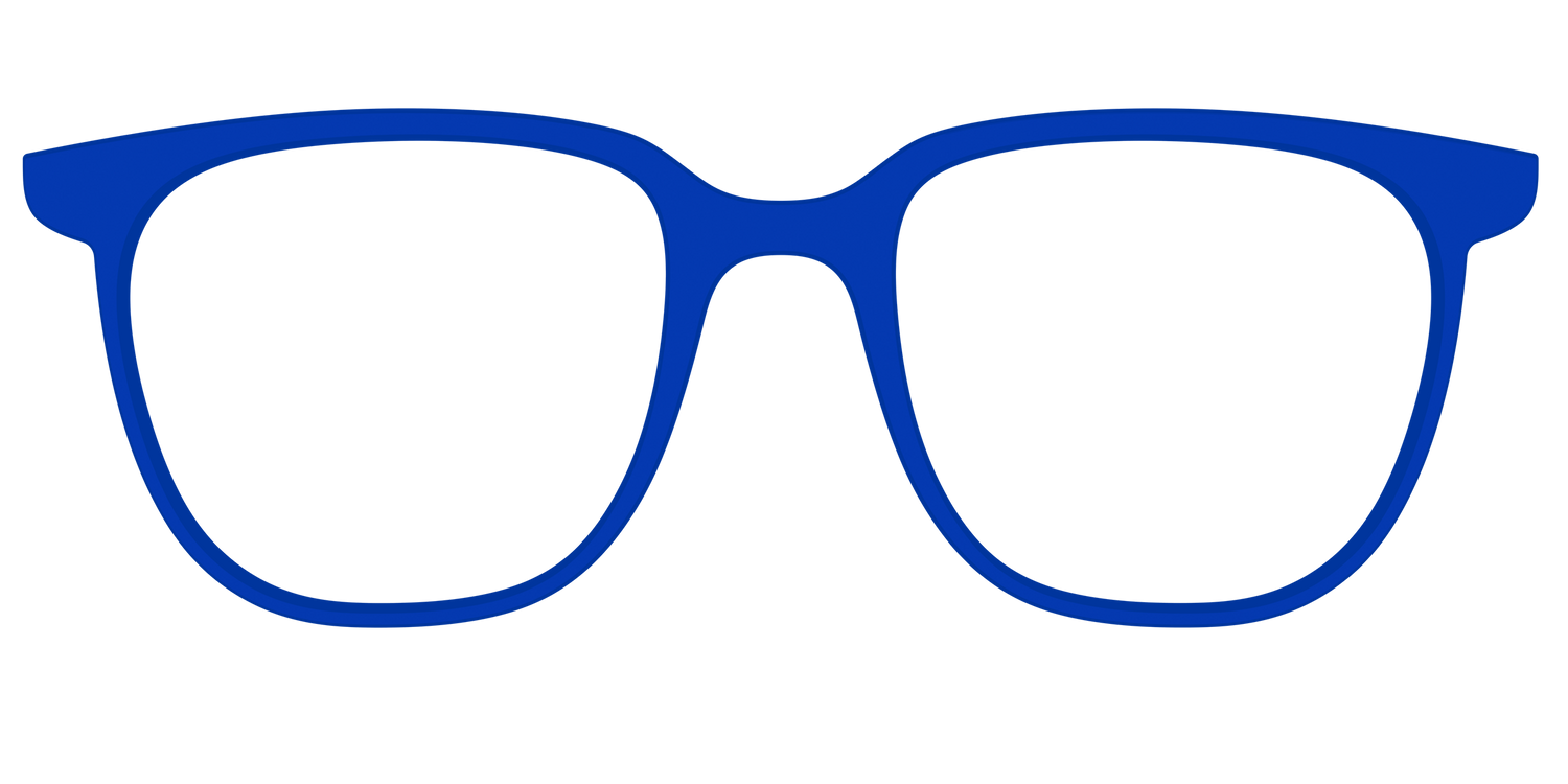 The Indigo - Front Top Image - Pair Eyewear