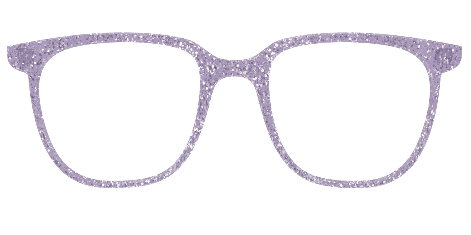 The Lavender Sparkle - Front Top Image - Pair Eyewear