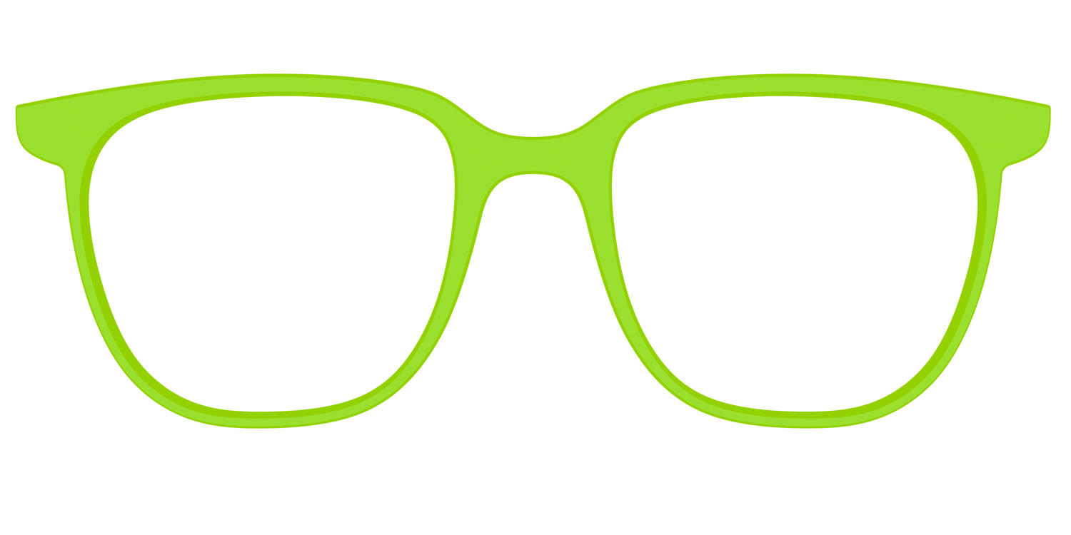 The Lime Green - Front Top Image - Pair Eyewear