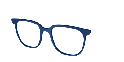 The Matte Navy - Angle Top Thumbnail - Pair Eyewear