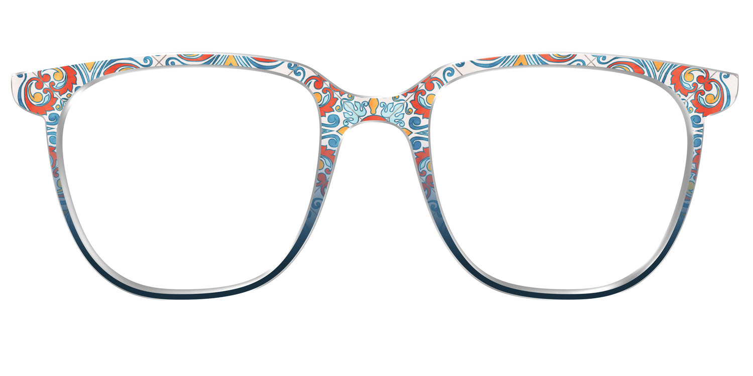The Mediterranean Tile - Front Top Image - Pair Eyewear