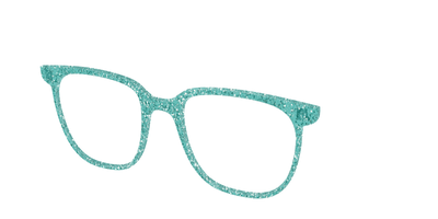 The Mint Sparkle - Angle Top Thumbnail - Pair Eyewear