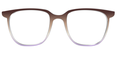 The Mocha to Light Lavender Gradient - Front Top Thumbnail - Pair Eyewear