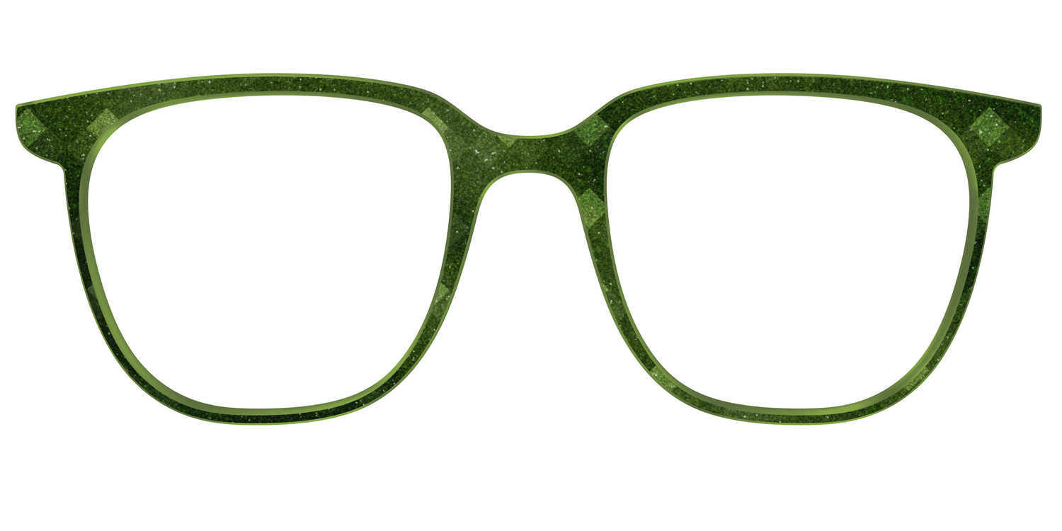 The Olive Geo - Front Top Image - Pair Eyewear