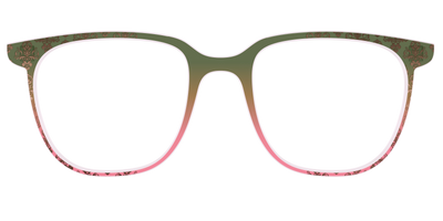 The Olive to Rose Trellis with Champagne Foil - Front Top Thumbnail - Pair Eyewear