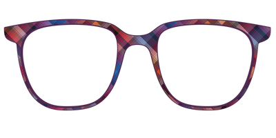 The Ombre Plaid - Front Top Thumbnail - Pair Eyewear