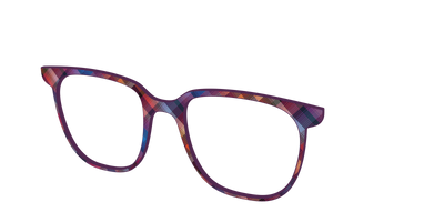The Ombre Plaid - Angle Top Thumbnail - Pair Eyewear
