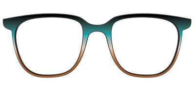 The Onyx to Rust Gradient - Front Top Thumbnail - Pair Eyewear