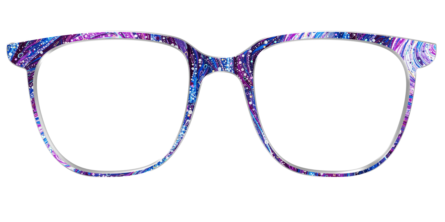 The Orchid Kaleidoscope - Front Top Image - Pair Eyewear