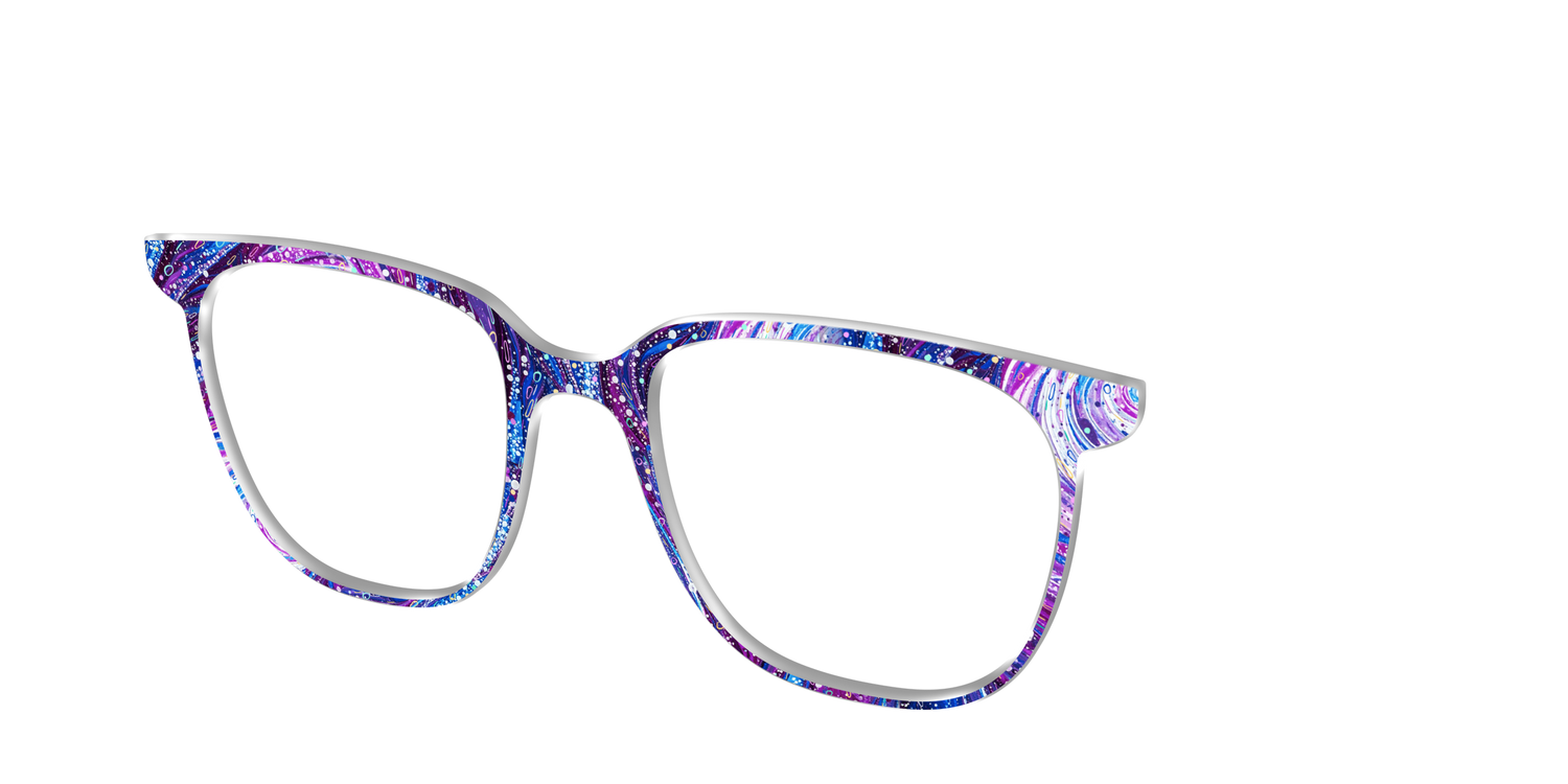 The Orchid Kaleidoscope - Angle Top Image - Pair Eyewear