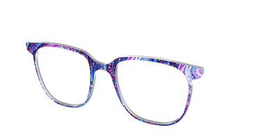The Orchid Kaleidoscope - Angle Top Thumbnail - Pair Eyewear
