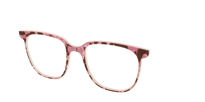The Pale Peach Pearl Tortoise - Angle Top Thumbnail - Pair Eyewear