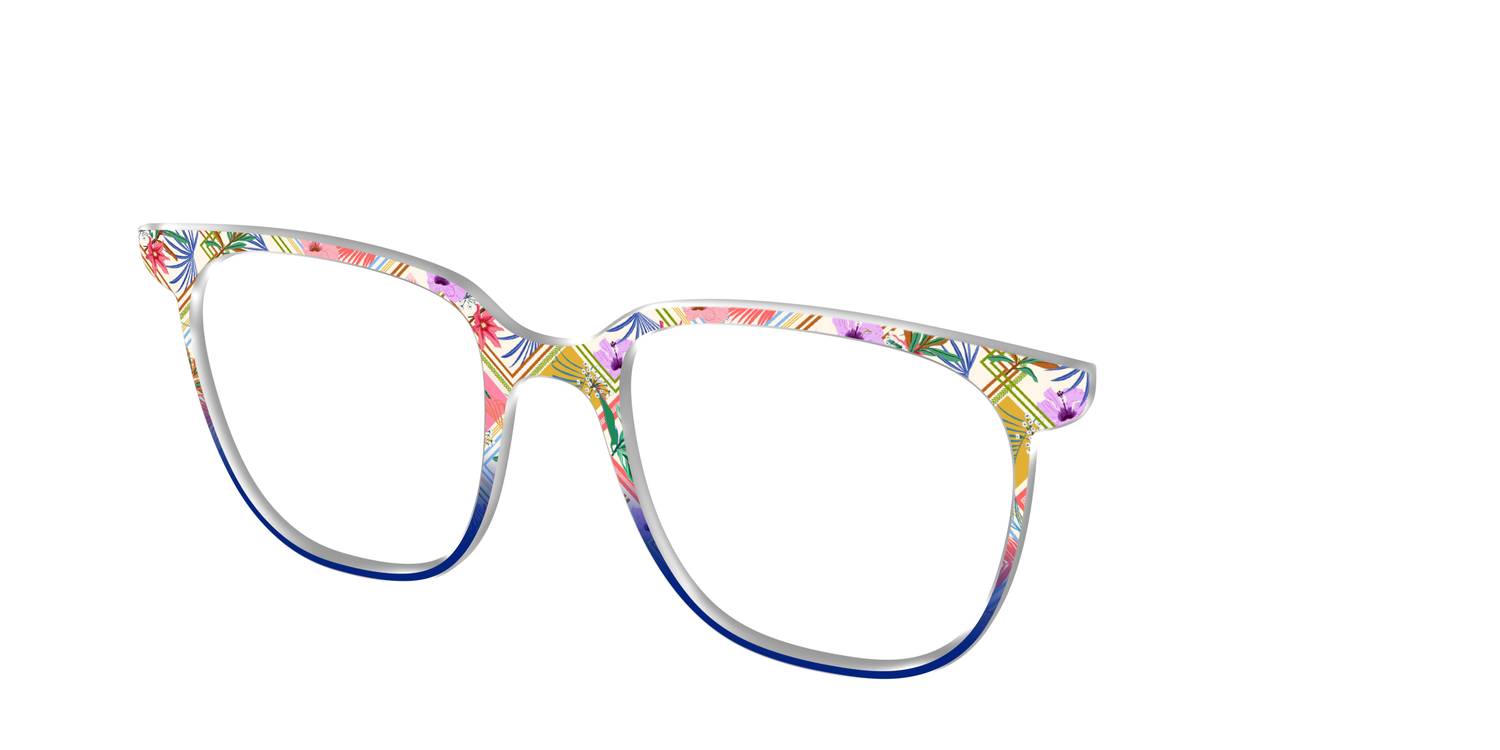 The Patchwork Scarves - Angle Top Image - Pair Eyewear