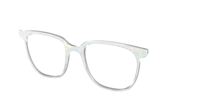The Pearlescent Stripes Split - Angle Top Thumbnail - Pair Eyewear