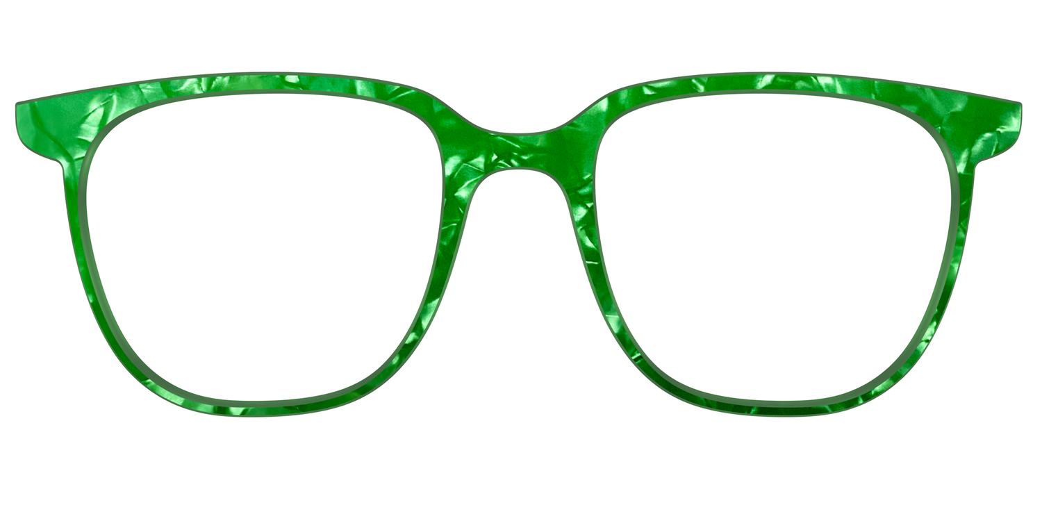 The Peridot Pearl Marble - Front Top Image - Pair Eyewear