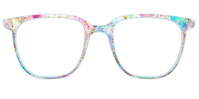The Pixie Bokeh with Gold Flakes - Front Top Thumbnail - Pair Eyewear