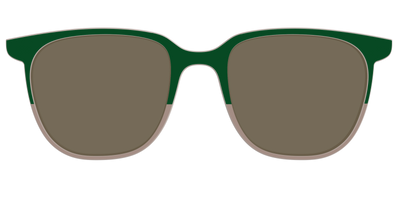 The Polarized Cedar & Sap Crystal Split Sun Top - Front Top Thumbnail - Pair Eyewear
