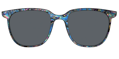 The Polarized Midnight Abalone Sun Top - Front Top Thumbnail - Pair Eyewear