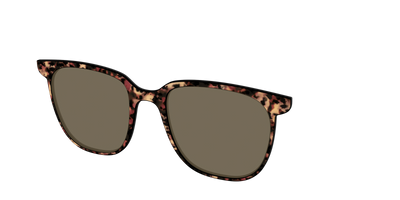 The Polarized Sienna Tortoise Sun Top - Angle Top Thumbnail - Pair Eyewear