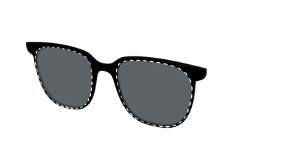 The Polarized Stylish Daisy Sun Top - Angle Top Thumbnail - Pair Eyewear
