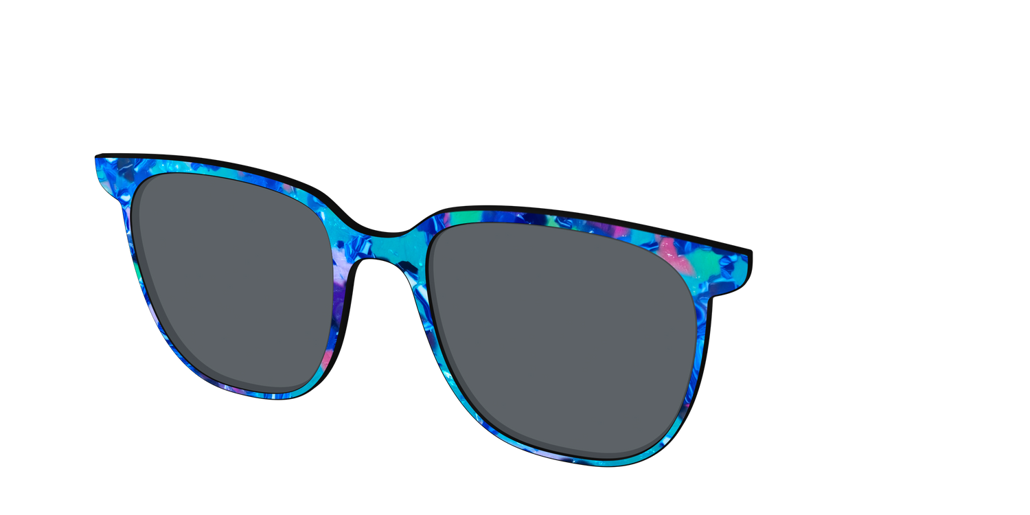 The Polarized Tropic Pearl Sun Top - Angle Top Image - Pair Eyewear