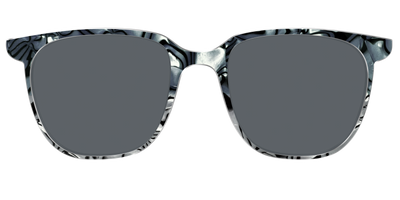 The Polarized Zebra Pearl Split Sun Top - Front Top Thumbnail - Pair Eyewear