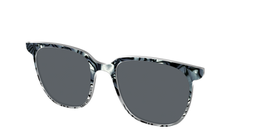 The Polarized Zebra Pearl Split Sun Top - Angle Top Thumbnail - Pair Eyewear