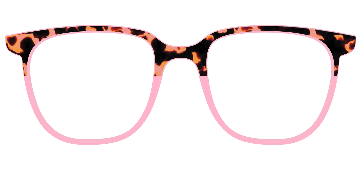 The Punch Tortoise Crystal Split - Front Top Image - Pair Eyewear