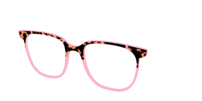 The Punch Tortoise Crystal Split - Angle Top Thumbnail - Pair Eyewear