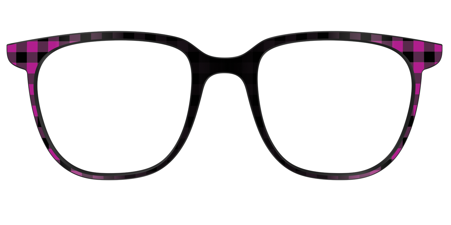 The Reimagined Plaid - Front Top Image - Pair Eyewear