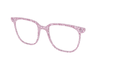 The Rose Gold Sparkle - Angle Top Thumbnail - Pair Eyewear