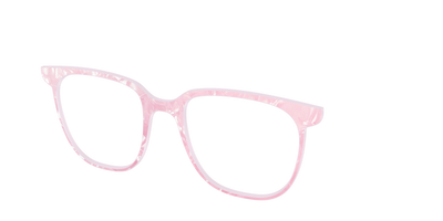 The Rose Quartz Pearl Marble - Angle Top Thumbnail - Pair Eyewear